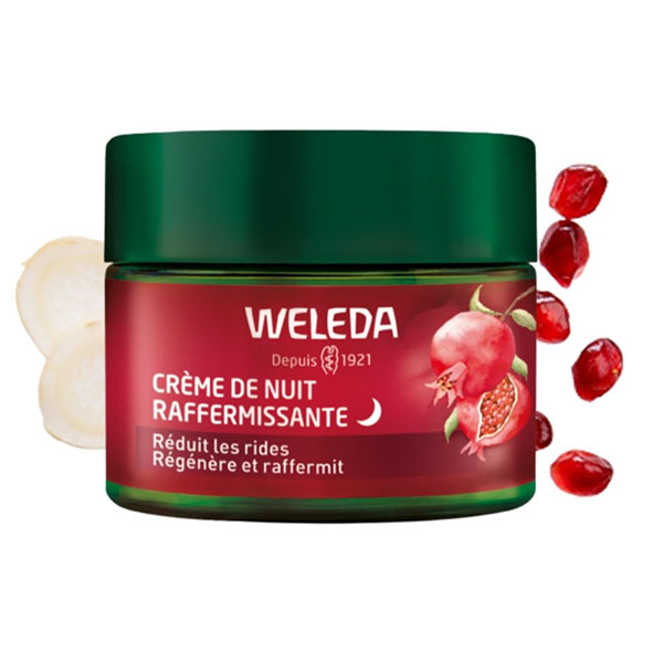 Weleda grenade et maca crème nuit raffermissante