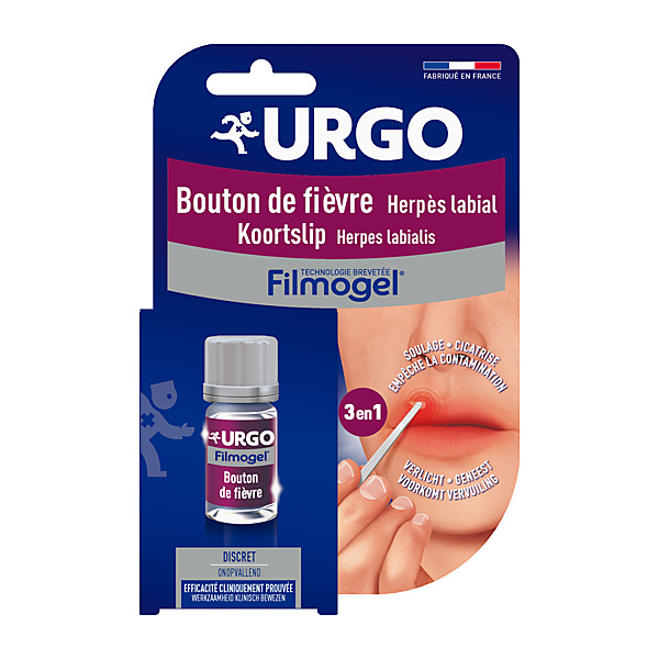 Urgo Filmogel bouton herpes pansement gel