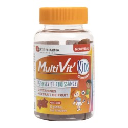 Forté Pharma MultiVit' Kids Défenses et croissance gummies