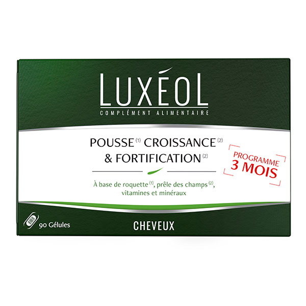 Gélules Luxéol Pousse croissance complément alimentaire cheveux