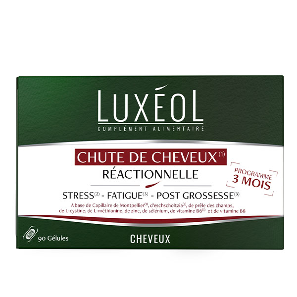 Luxéol gélules Chute de cheveux post grossesse