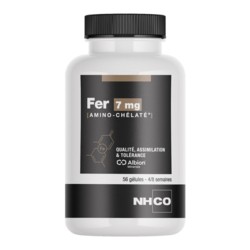 NHCO Fer Amino chélaté 7 mg gélules