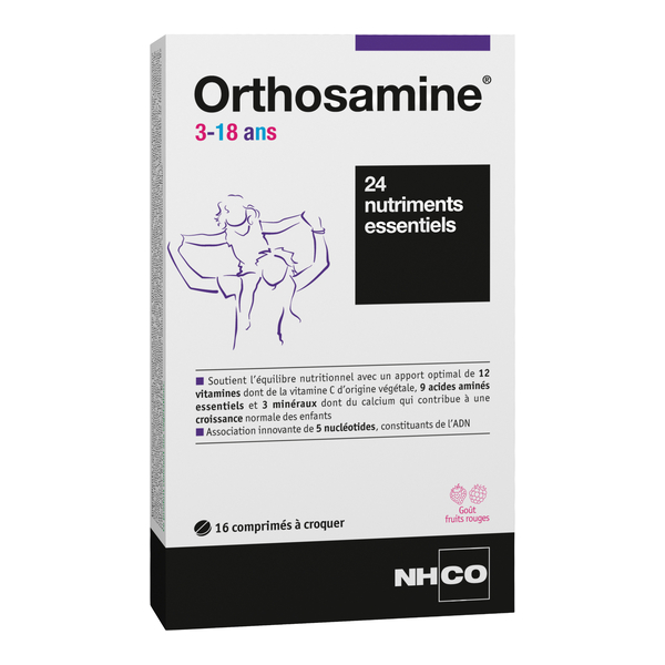 NHCO Orthosamine 3-18 ans comprimés