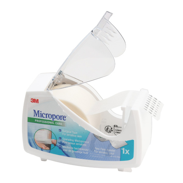Solventum Micropore sparadrap blanc 2,5 cm x 9,14 m