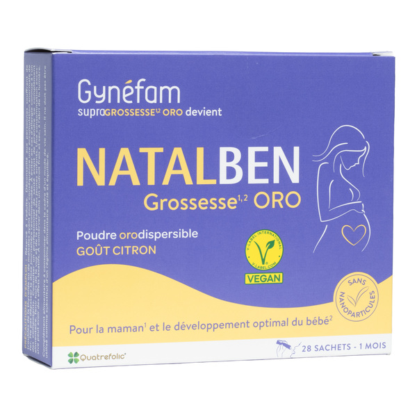 Gynéfam Natalben Grossesse oro sticks