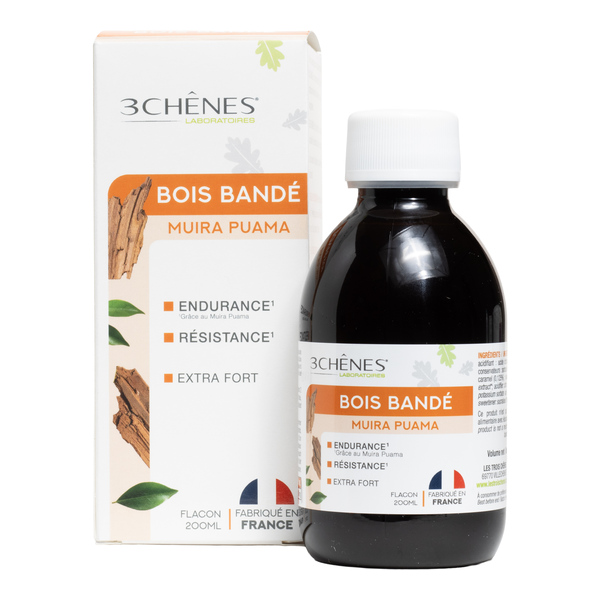 Les 3 chênes Bois bandé sirop