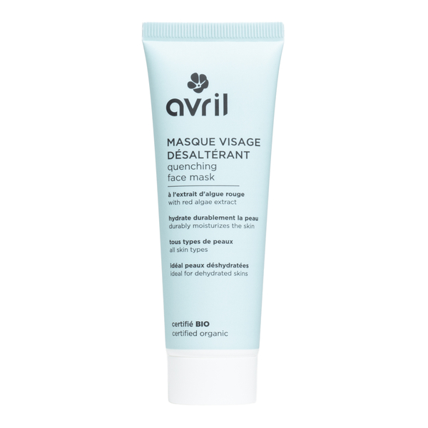 Avril masque visage désaltérant bio