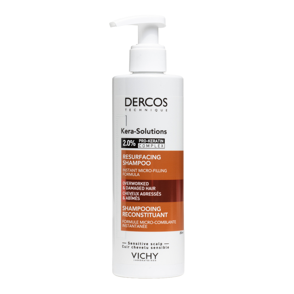 Vichy Dercos Kera Solutions Shampoing reconstituant cheveux abîmés
