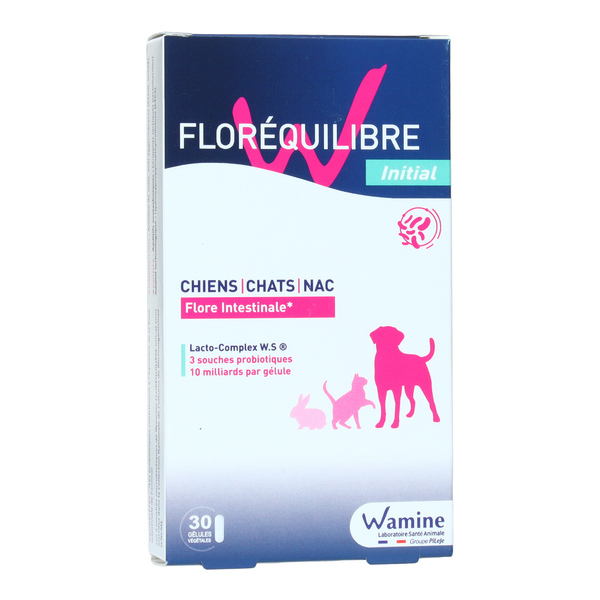 Wamine Floréquilibre Initial chien et chat gélules