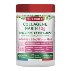 Super Diet Collagène marin 10 g Anti âge et beauté de la peau poudre