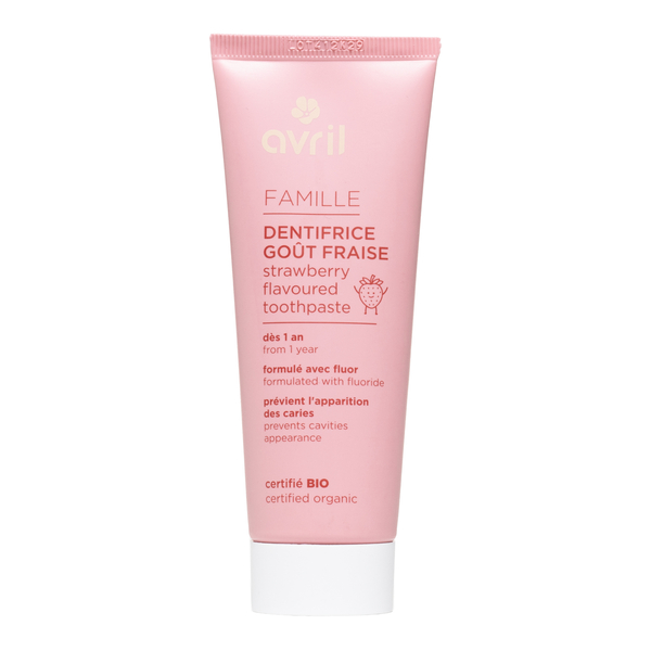 Avril dentifrice enfant goût fraise