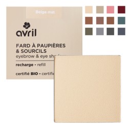 Avril Fard à paupières et sourcils bio