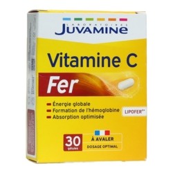 Juvamine Fer + vitamine C gélule