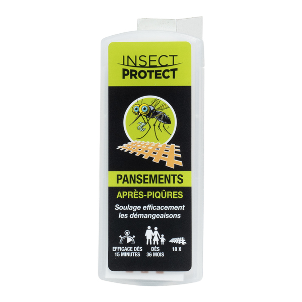 Pansements après piqures Insect Protect