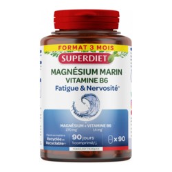 Super Diet Magnésium marin Vitamine B6 comprimés