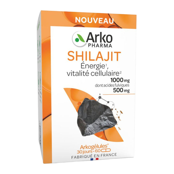 Arkogélules Shilajit gélules