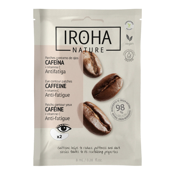 Iroha Nature Patch yeux anti fatigue à la caféine