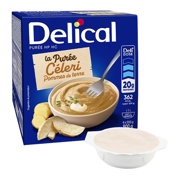 Delical Purée hyperprotéinée et hypercalorique