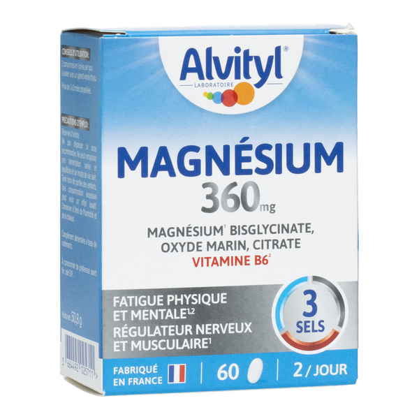 Alvityl Magnésium 360 mg comprimés