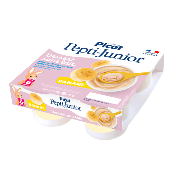 Picot Pepti Junior dessert sans lait banane