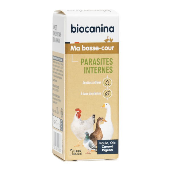 Biocanina Ma Basse cour Parasites internes gouttes