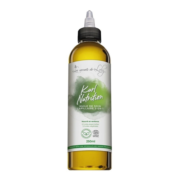 Les secrets de Loly Kurl Nutrition huile de soin capillaire
