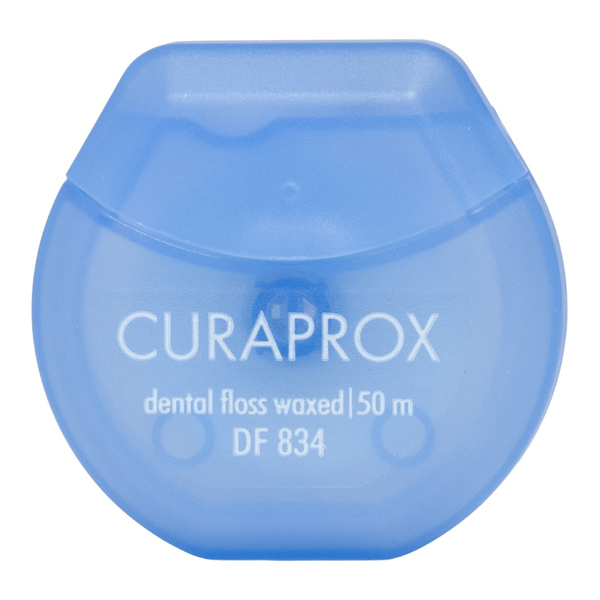 Curaprox fil dentaire ciré 50 m