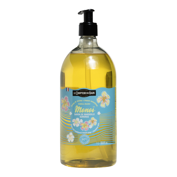 Le Comptoir du Bain Savon de Marseille liquide Monoï