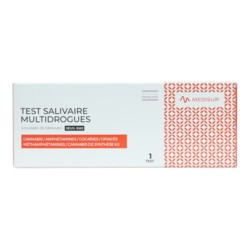Medisur test salivaire Multi Drogues