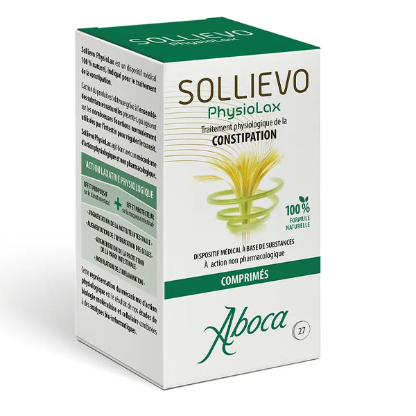 Aboca Sollievo Physiolax comprimés constipation
