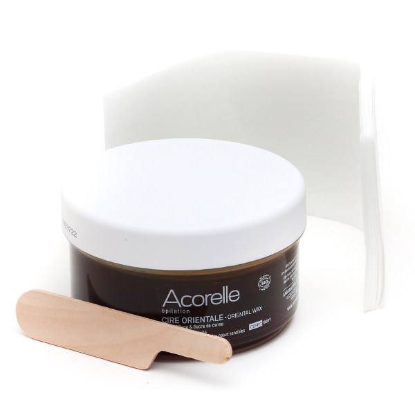 Cire orientale Bio Acorelle pour épilation avec bandes