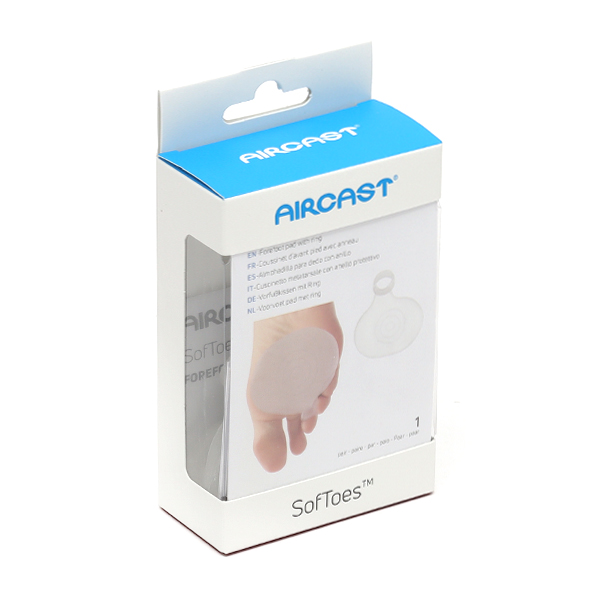Aircast SofToes coussinet d'avant pied avec anneau taille unique