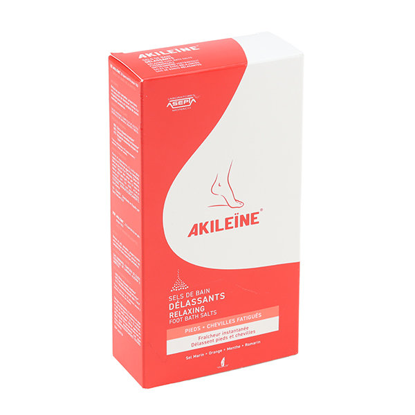 Sels de bain pour pieds Akileine