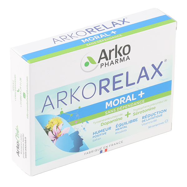 Arkorelax Moral+ comprimés humeur positive équilibre émotionnel
