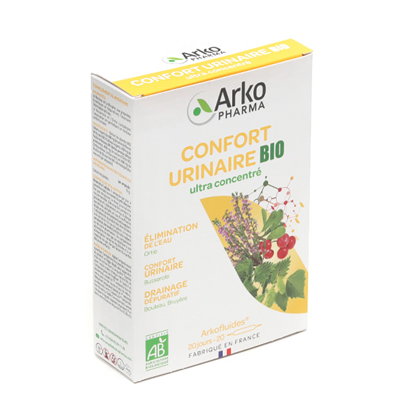 Arkofluides ampoules Confort urinaire Bio