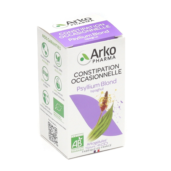 Arkogélules Ispaghul Transit facilité gélules Bio
