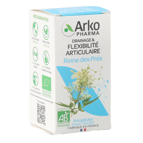 Arkogélules reine des prés articulations et drainage