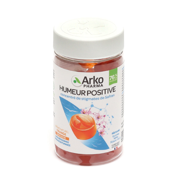 Gommes Arkopharma Humeur positive safran