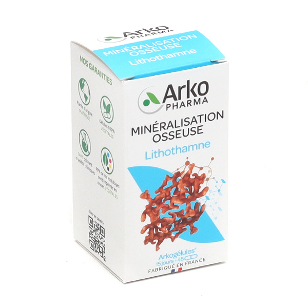 Arkogélules Lithothamne minéralisation osseuse