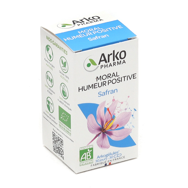 Arkogélules Safran Bio humeur positive