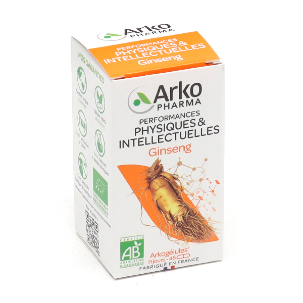 Gélules de Ginseng Bio Arko