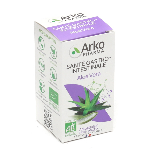 Complément alimentaire Arkogélules Aloe vera Bio