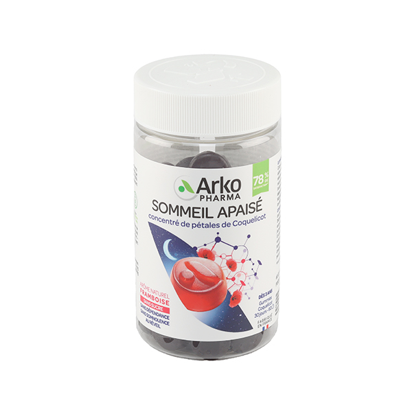 Gummies Arkopharma Sommeil apaisé coquelicot
