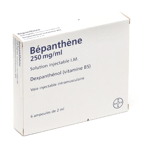 Bepanthene injection ampoules