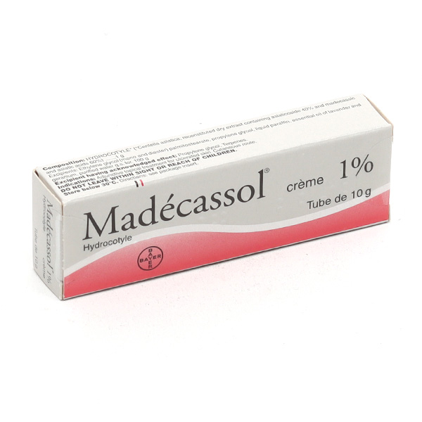 Madécassol crème pour les cicatrices