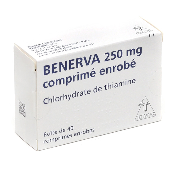 Benerva 250mg en comprimés