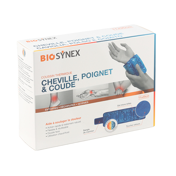 Biosynex coussin thermique cheville poignet coude