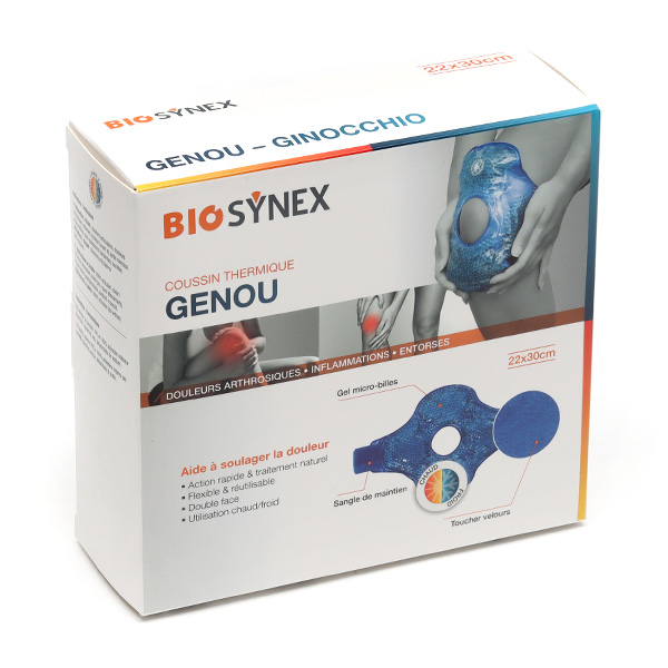 Biosynex poche gel chaud froid genou