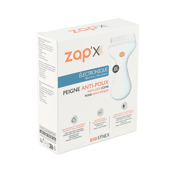 Zap peigne anti poux électronique