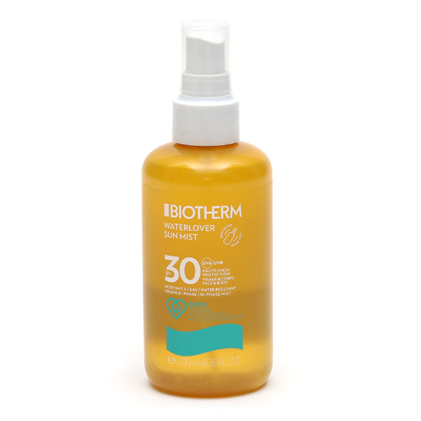 Brume solaire invisible Waterlover Sun Mist indice 30 Biotherm